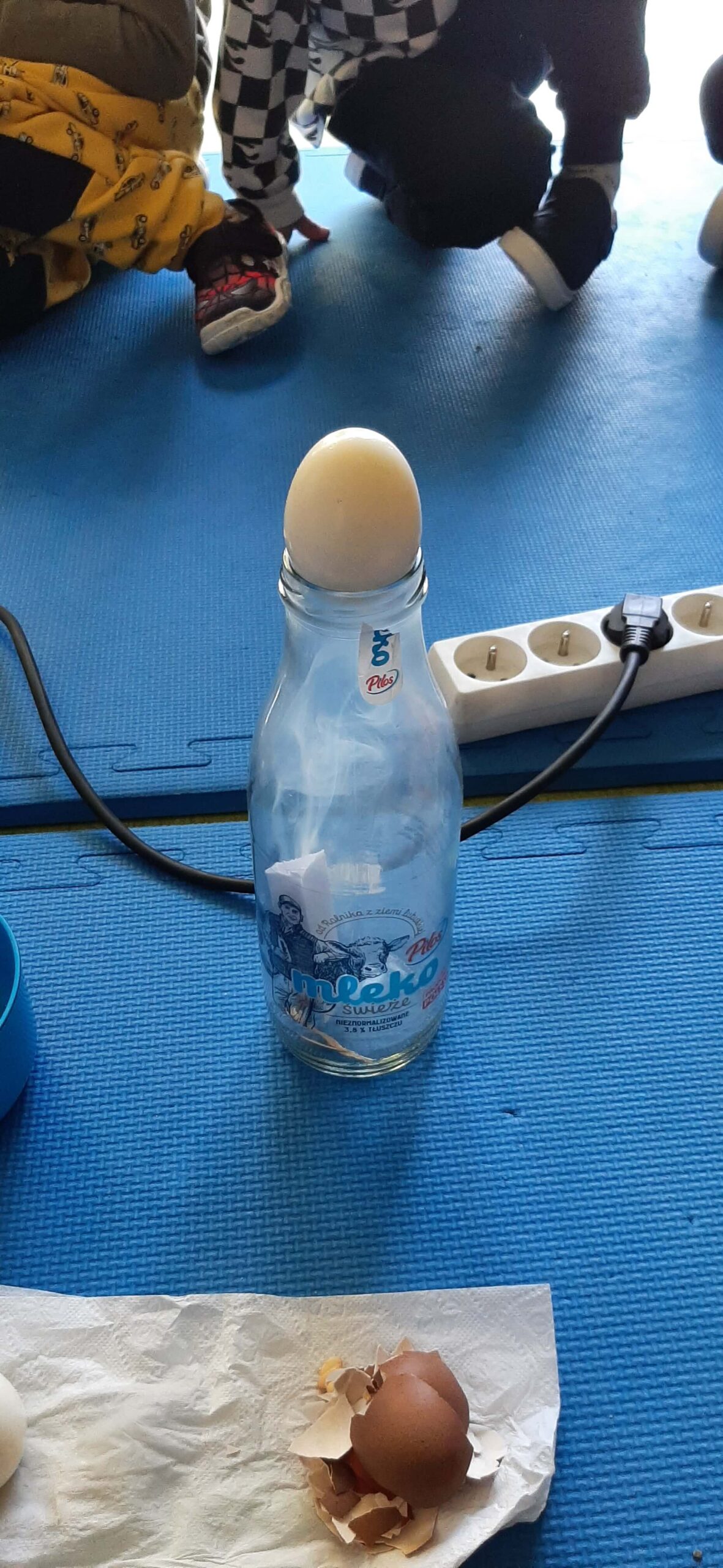 Eksperymenty z jajkami u Sportowców