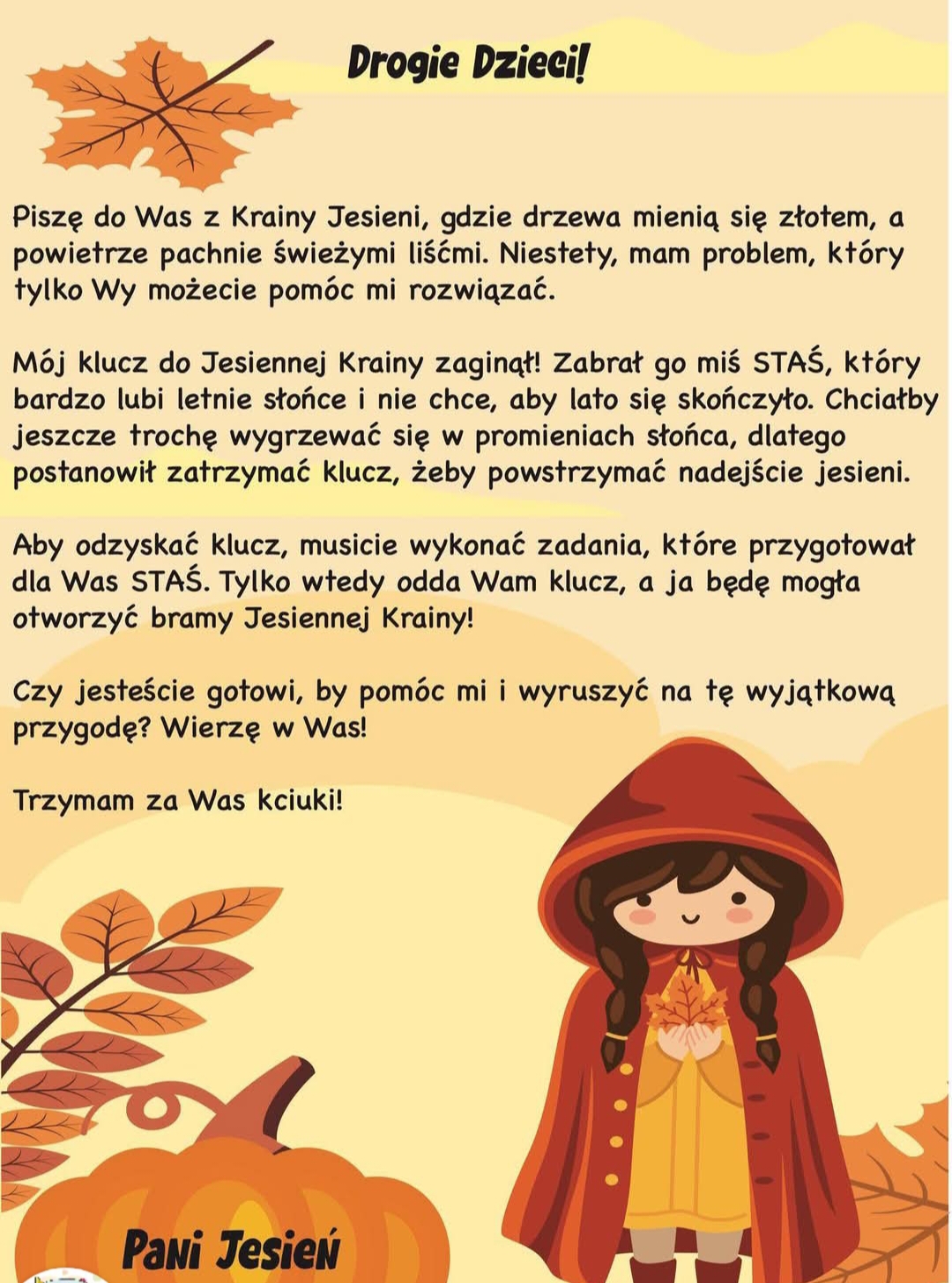 Plastusie- Witają Jesień